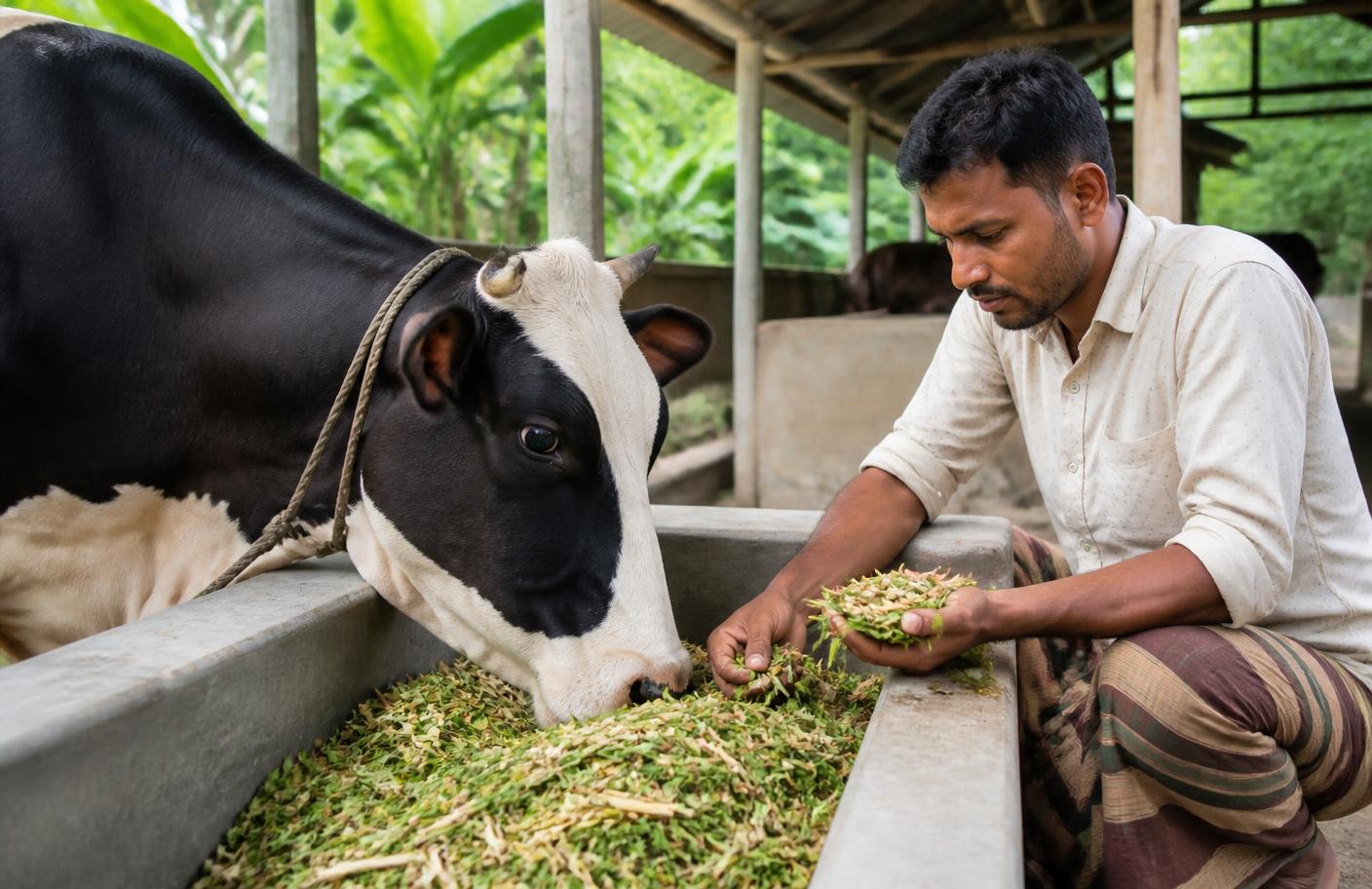 ট্রানজিশন পিরিয়ডে গাভীর পুষ্টি