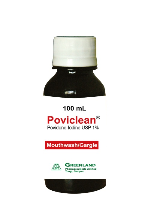 Poviclean Gargle & Mouthwash